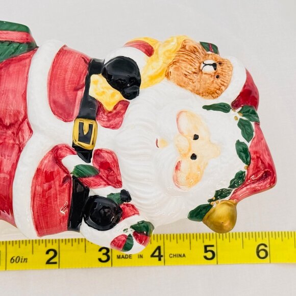 Vintage 1997 Santa Napkin Holder - Picture 4 of 6